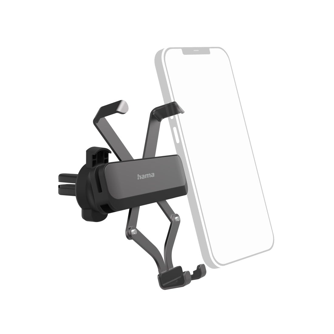 Hama Gravity Pro Passive holder Mobile phone/Smartphone Black