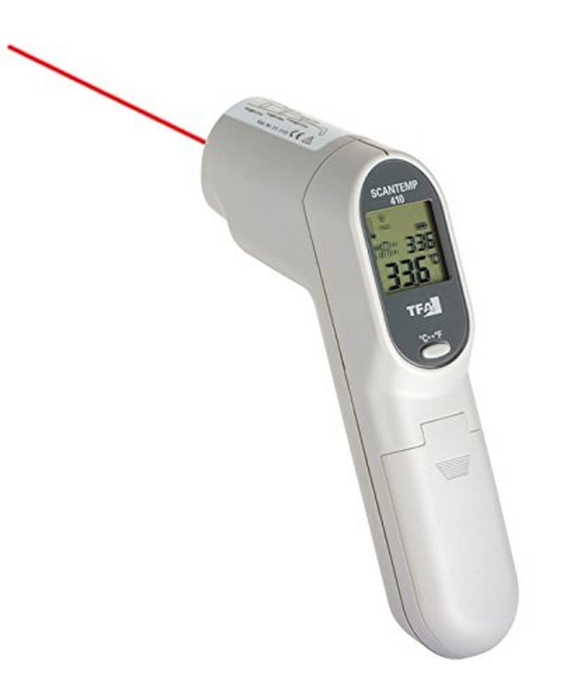 TFA Dostmann ScanTemp 410 31.1115 Infrared Thermometer, Contactless, Surface Temperature Measurement