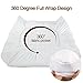 MEROUS Full Size Mattress Pad Pillow Top Quilted Mattress Cover Mattress Protector Cotton 8-21