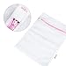 ZOTO Laundry Wash Bag, 6 Set Mesh Dedicates Bra Washing Bag with Zipper, Lingerie Garment Bag for Net Washer Dryer Washing Machine Protect Underwear,Hosiery,Sock,Baby Cloth,Travel Laundry Bag