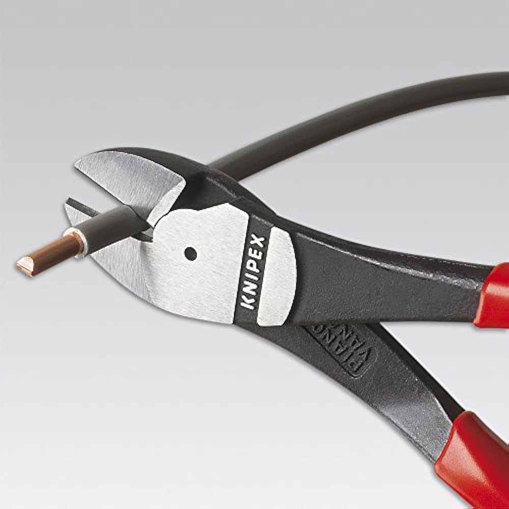 Knipex 7401200SBA 8Inch High Leverage Diagonal Cutters Side Cutting