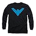 Batman Nightwing Symbol Long Sleeve Mens Shirt