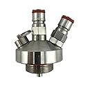 Stainless Steel Mini Keg Dispenser by The Weekend Brewer (Double ball lock)