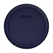 Pyrex Blue 4 Cup Round Plastic Cover #7201-PC 6-Pack