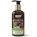 WOW Apple Cider Vinegar Shampoo - Clarifying Daily Detox Removes Buildup - Infused with Natural Apple Cider Vinegar - Almond and Argan Oils - Sulfate and Paraben free-10 Fl Oz