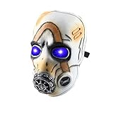 XXF 2019 New Game Glowing Borderlands 3 Psycho Mask Cosplay Psycho Resin Face Mask Scary Halloween Props. (Glowing)