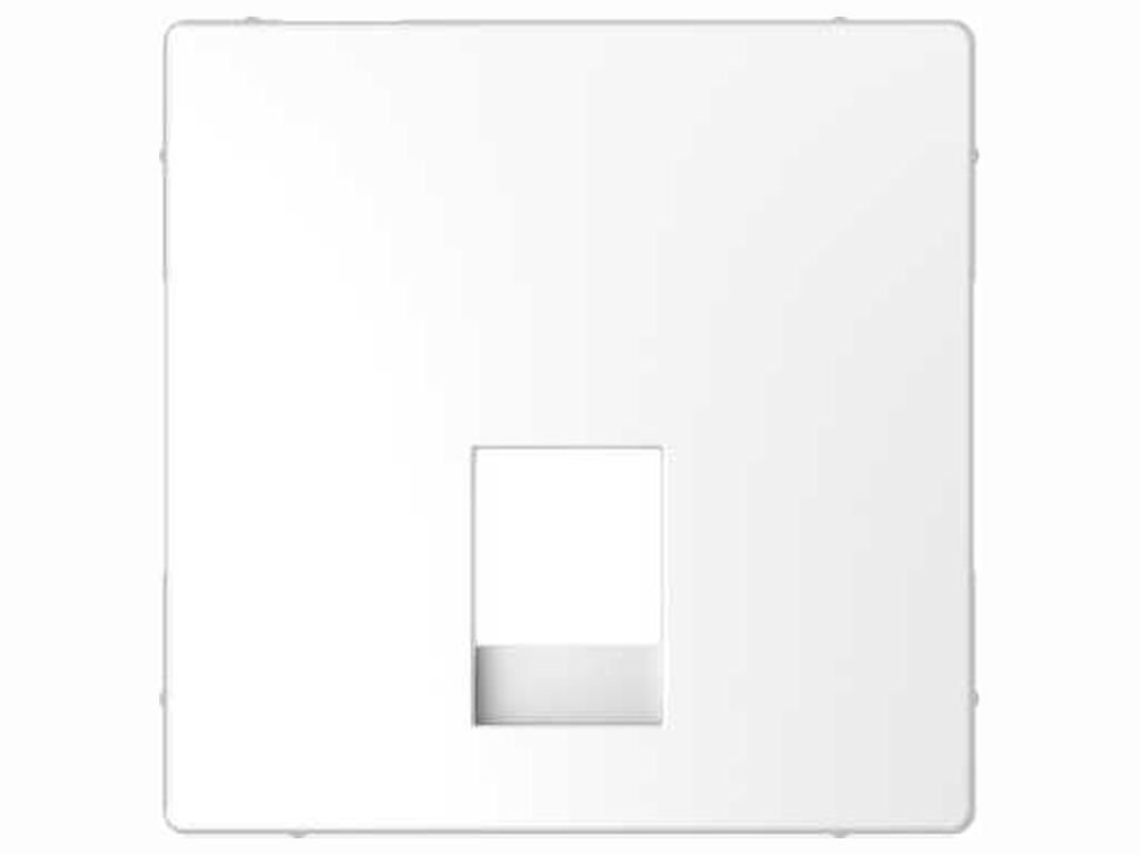 Schneider Electric mtn4215 – 6035 Telephone Socket in Polycarbonate Matte, Arctic the elegance Range, Vertical and Horizontal Mounting, Oiled