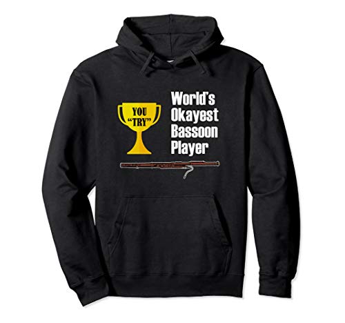 Bassoon Hoodie Shirt - Funny Okayest Bassoon Player - Thumbnail 2