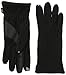 Isotoner Women's Smartouch Stretch Ottoman Glove, Black, One Size