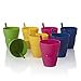 US Acrylic® 8pc 10-ounce Kids Break-resistant Plastic Sip-a-Cup Set