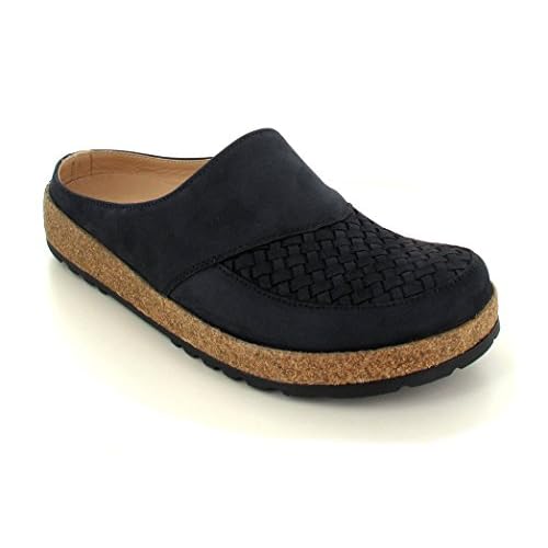 haflinger leather clogs
