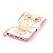 Urberry Iphone 7 Wallet Case, Pink Owl Print Case for Iphone 7, Shock-proof Case with a Free Screen Protector