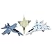 9 Piece Die Cast Air Force Jet Playset