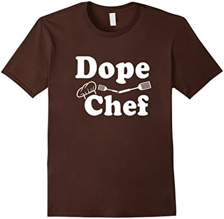 Men's chef shirt Dope chef 3XL Brown