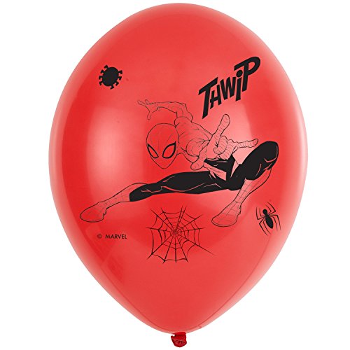 (PKT) Child Marvel Spiderman Latex Balloons