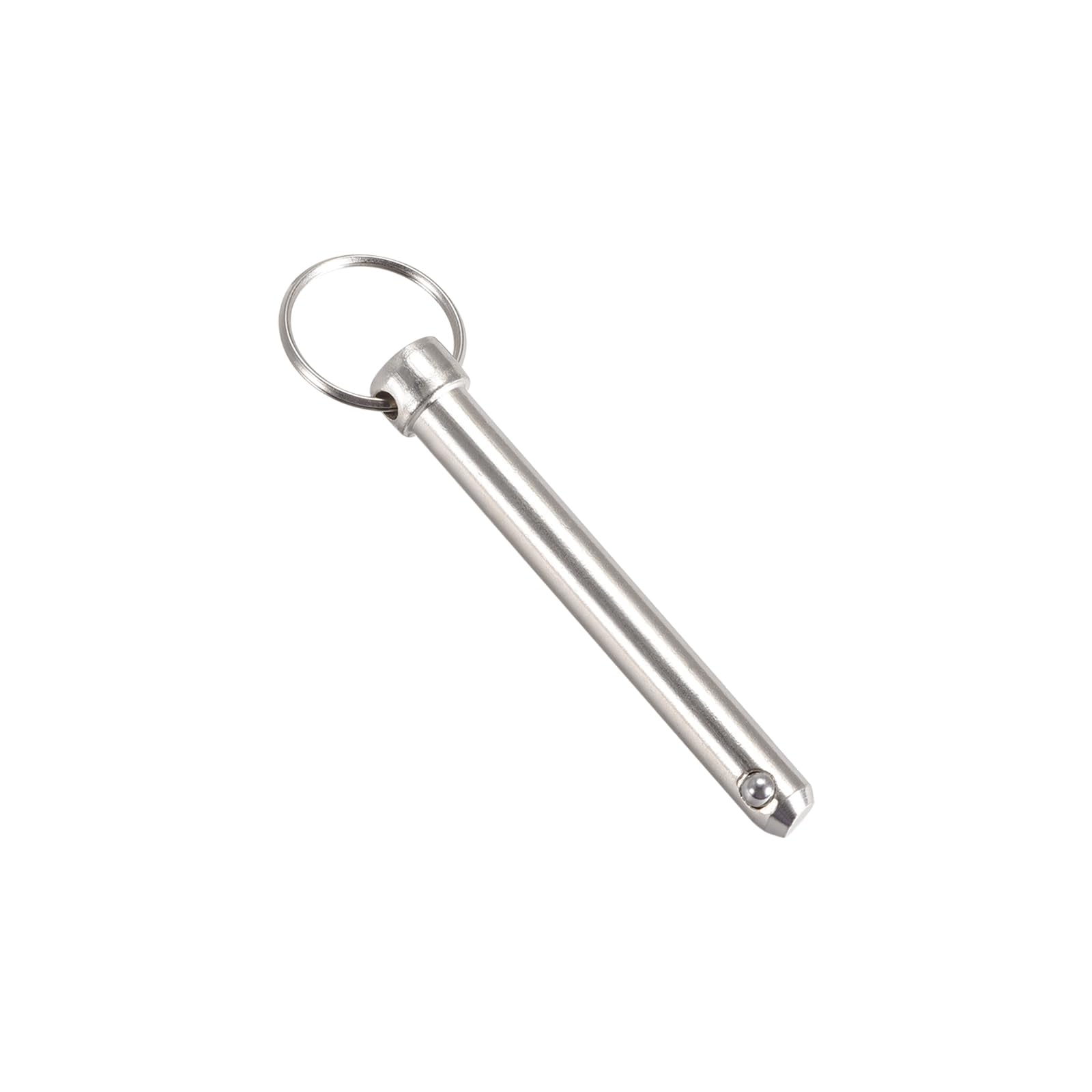 METALLIXITY Quick Release Pins (10mmx80mm), Carbon Steel Pull Pin - for Shipbuilding, Ship Outfitting, Boat Top