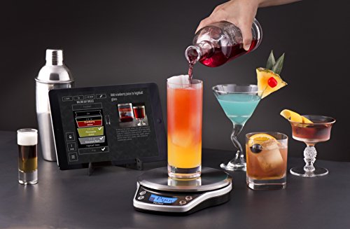 Perfect Drink PRO Smart Scale + Recipe App - Mix Perfect Cocktails at Home (Wireless, Bluetooth 4.0)