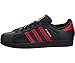 ADIDAS SUPERSTAR-BLACK RED GOLD