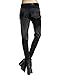 Minibee Pernalized Punk Street Style Harem Pants Patchwork Zipper Pockets (M, Black 2)