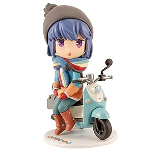 ゆるキャン△ ミニフィギュア 志摩リン 全高約70mm PVC製 塗装済み 完成品 フィギュア