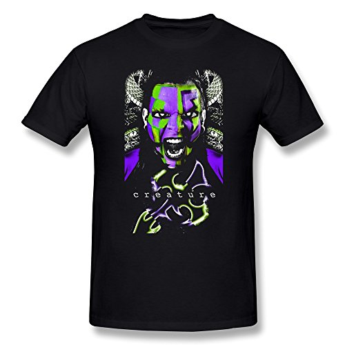 HUANG Men's WWE Jeff Hardy T-shirt 