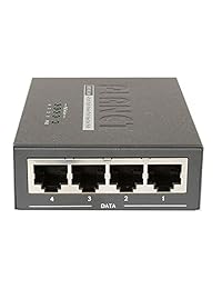 Planet hpoe 460 4 puertos 802,3 a 30 W de alta potencia sobre Ethernet Inyector Hub
