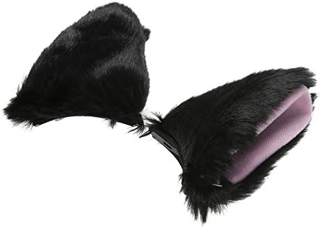 Diamondo 1 Pair Cat Ears Hair Clip Cosplay Funny Party Hair Clip