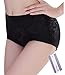 NINGMI Women Butt Lifter Padded Control Panties Hip Enhancer Underwear Shapewear, Black, Medium