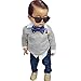 FEITONG 1Set/2Pcs Little Kids Baby Boy's Long Sleeve Tops+ Long Pants Clothes Outfits (3T / 3Years)