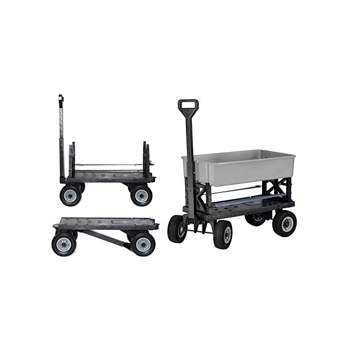 Buy Mighty Max Cart Outdoor Collapsible All Terrain Utility Wagon