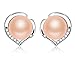 Earrings, Christmas Gift with Exquisite Package 925 Sterling Silver Freshwater Cultured Pearl Stud Earrings J.Rosée Jewelry for Women