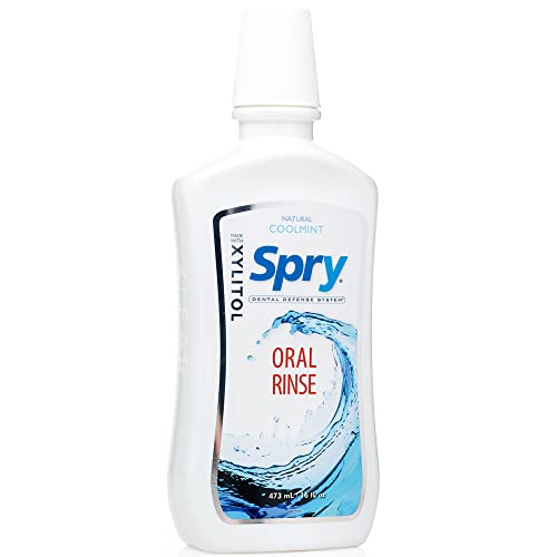 Spry Natural Xylitol Oral Rinse Mouthwash