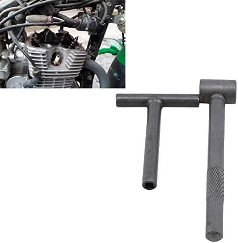CAVIVIUK Motorcycle Scooter Valve Tappet Adjustment Tool Engine Valve Screw Repair Wrench Adjusting Spanner Square Hexagonal Hole Tool