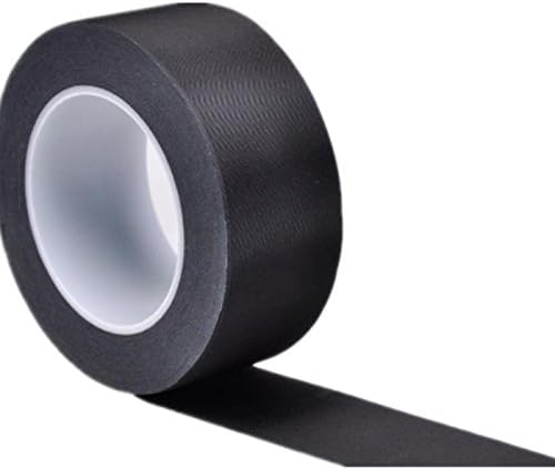 Duct Tape(2 Inch x 38 Yards) LQQBSTORAGE Multi-purpose Rubber Cloth Adhesive Duct Tape for Marking, Decoration,Repair Work-Black