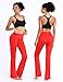 BUBBLELIME 29″/31″/33″/35″/37″ Inseam Bootcut Yoga Pants High Waist Moisture Wicking Long Bootlegthumb 3