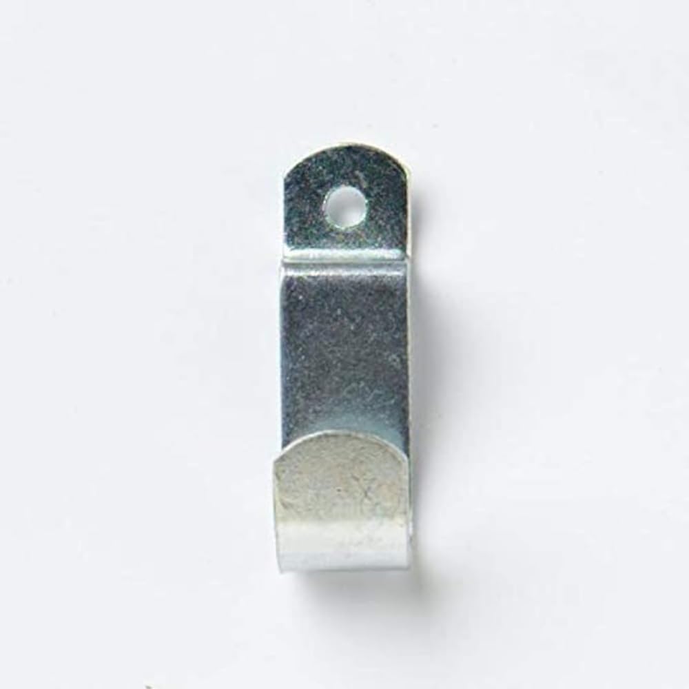 Merriway BH07543 (20 Pcs) Single Drop Slatwall Steel Hanger Hook for Shop Display - Pack of 20 Pieces