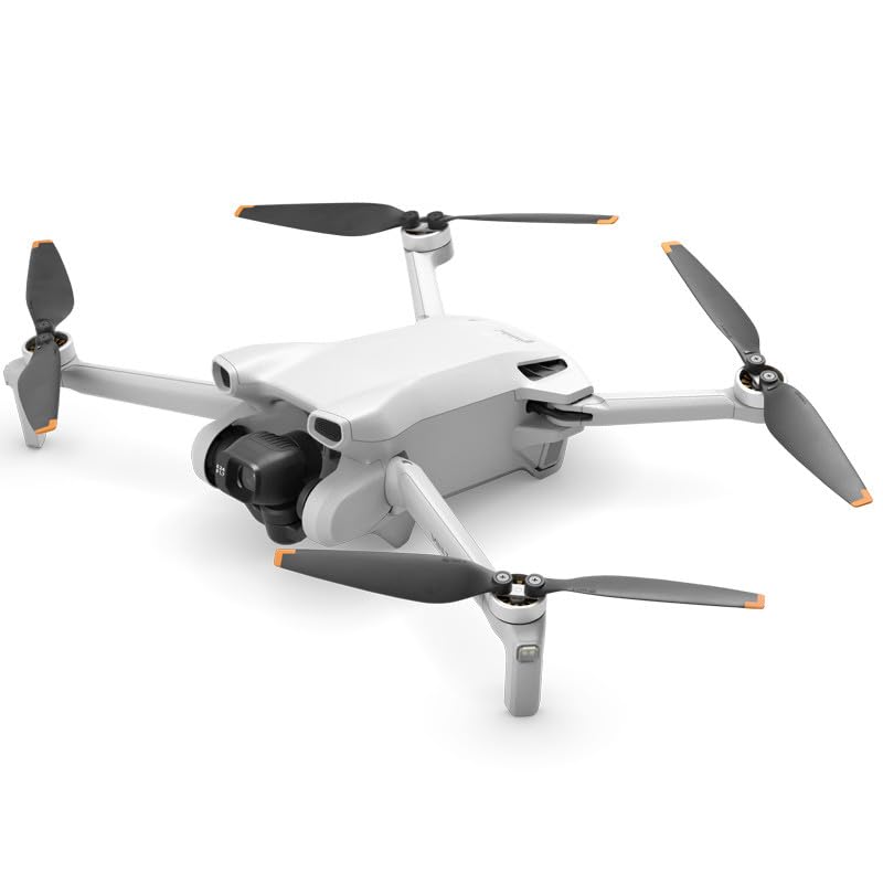 DJI Mini 3 Drohne – Ultraleichte Faltbare 4K HDR Video Kameradrohne unter 249g, 38 min Flugzeit, Echte Vertikalaufnahmen, 3-Achsen-Gimbal, 10 km HD-Videoübertragung, Windresistent, Autom. Rückkehr, C0 4