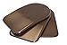 BML 7mm Heel Lifts, 3pk (Mens Large, Brown [Soft])