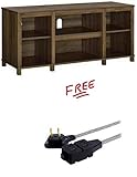 Parsons Cubby TV Stand TVs up to 50" in Walnut