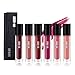 MAANGE 6 Colors Matte Lipstick Set Waterproof Long Lasting Liquid Lip Gloss Set Makeup 6Pcs Kit