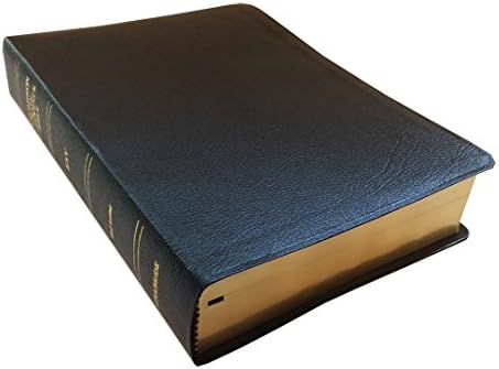 ESV - Black Genuine Leather - Regular Size - Indexed - Thompson Chain Reference Bible (021060) Leather Bound – May 11, 2017