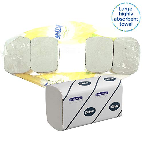 Kleenex Ultra 7979 Handdoeken Met Interfold-Vouw, 2-Laags, 5 X 124 Doeken, Wit - Afbeelding 4