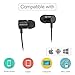 PWOW TZY E113 in-Ear Headphones Noise Isolating Earphones with Mic Black