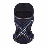 SUNMECI Ski Mask Balaclava Fleece Warmer Windproof Face Riding Helmet Hood Gear