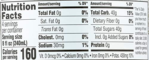 365 EVERYDAY VALUE, 100% JUICE NATURALLY FLAVORED JUICE FROM CONCENTRATE, POMEGRANATE, 32 FL OZ