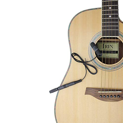 XuBa Clip on Sound Pickup Microphone Acoustic Electric Guitar Pickup Transducer Amplifier for Musical Instruments - Thumbnail 2