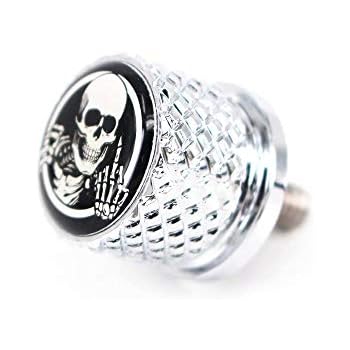 Stainless Knurled Fender Seat Bolt Screw 1/4