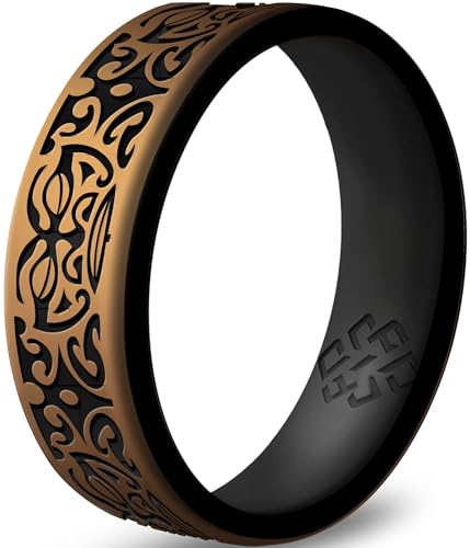 Knot Theory Warrior of Wisdom Silicone Ring in