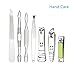 Manicure Set, Nail Clippers, 15 PCS Pedicure Kit With Stainless Steel, Perfect Gift with Black Case for Women and Men