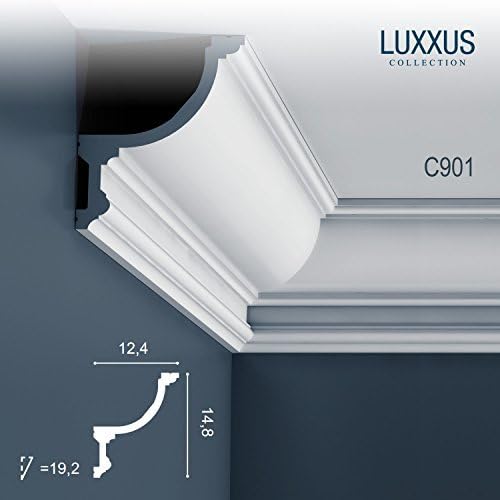Orac Decor C901 Luxxus Cornice Indirect Lighting System Ceiling